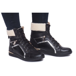 Lämpimät lenkkarit RY93022-1 musta