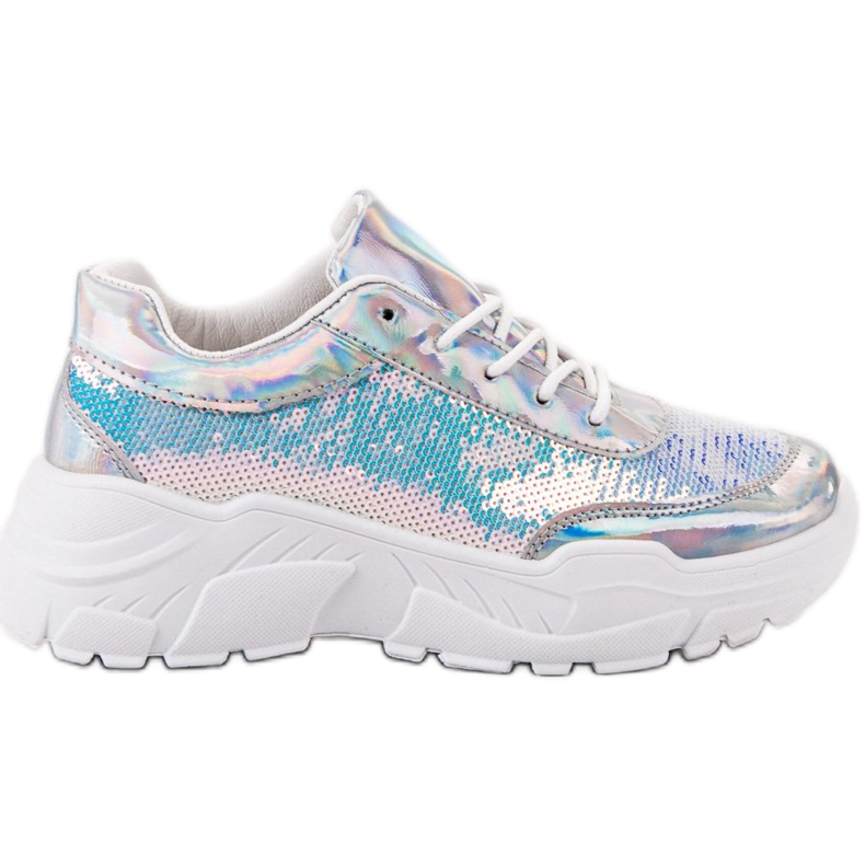 Marquiz Urheilujalkineet paljeteilla harmaa