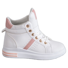 SHELOVET Naisten valkoiset lenkkarit valkoinen