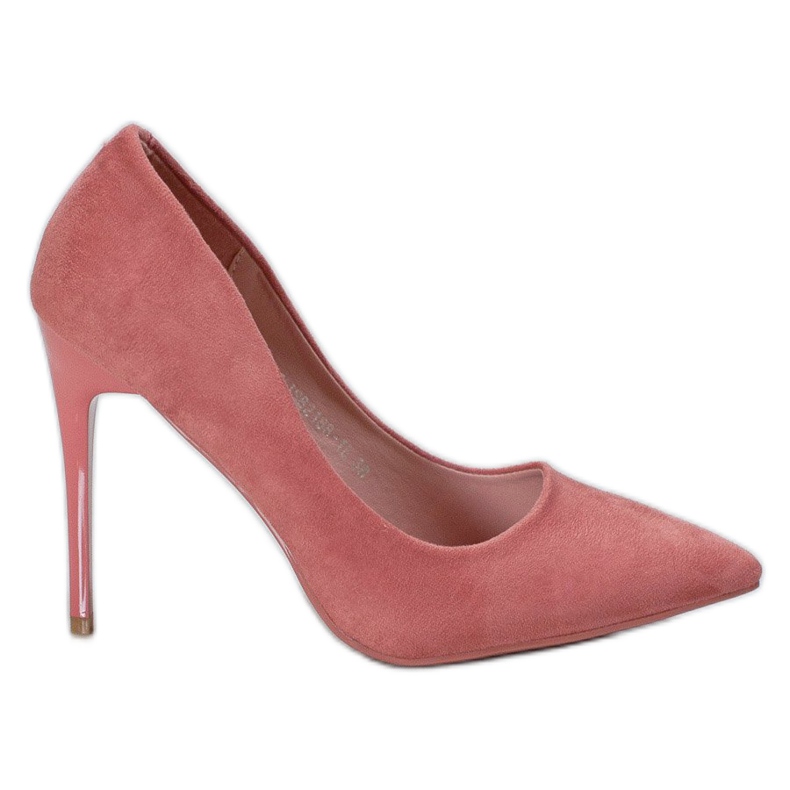 Cm Paris Mokkanahkaiset korkokengät vaaleanpunainen