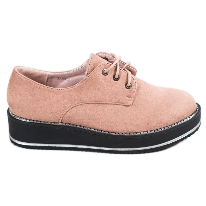 Forever Folie Kengät Platformilla vaaleanpunainen