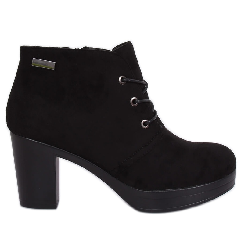 Mustat korkokengät 8B883 Musta