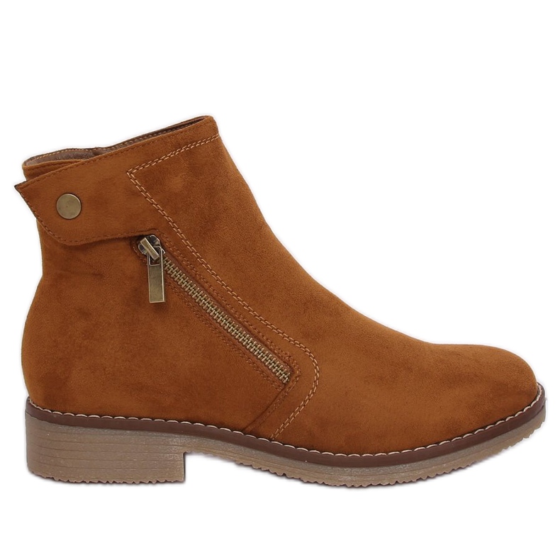 Camel 8B908 Camel Chelsea -saappaat ruskea