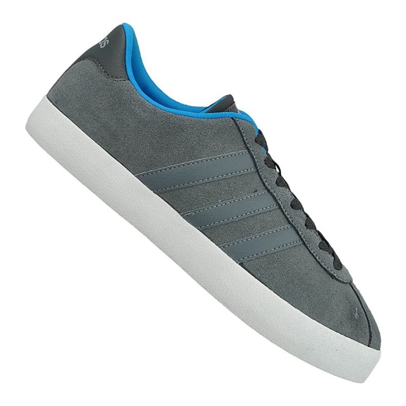 Adidas Vl Court Vulc M AW3927 kengät harmaa