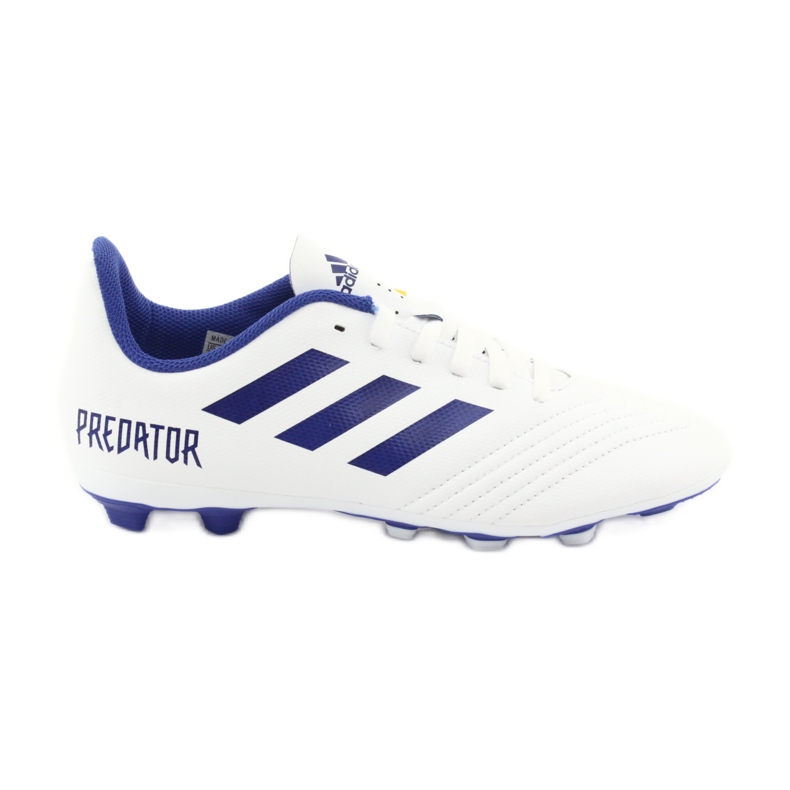 Adidas Predator 19.4 FxG Jr CM8542 jalkapallokengät valkoinen