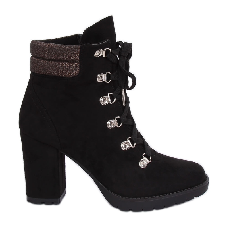 Mustat korkokengät 8992 Musta