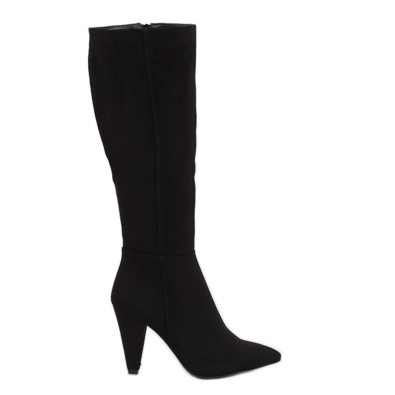 Klassiset mustat korkokengät 8677 Musta