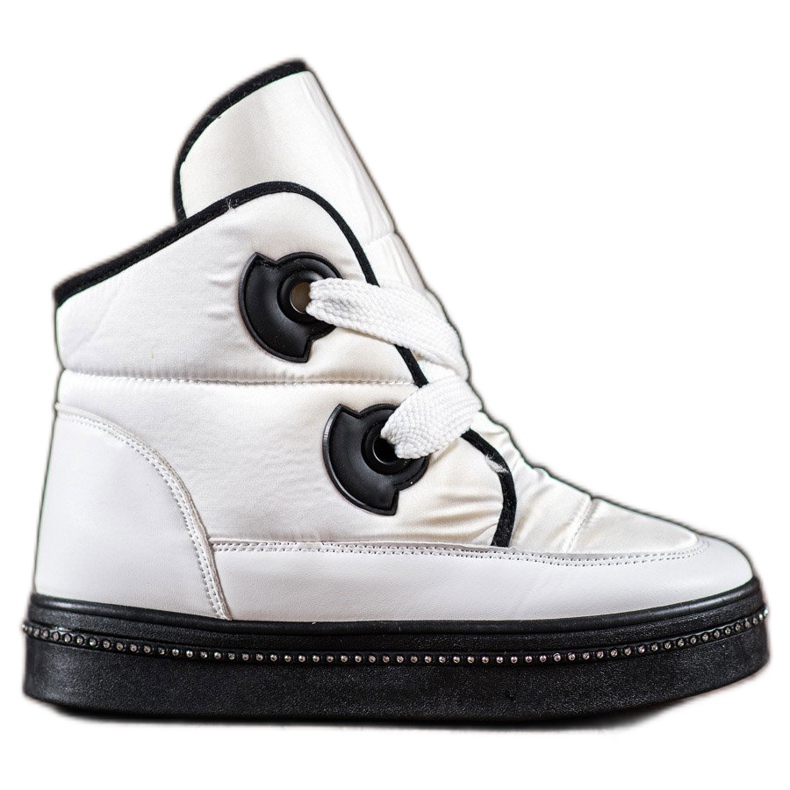 RTX WALK Lumisaappaat kristalleilla valkoinen