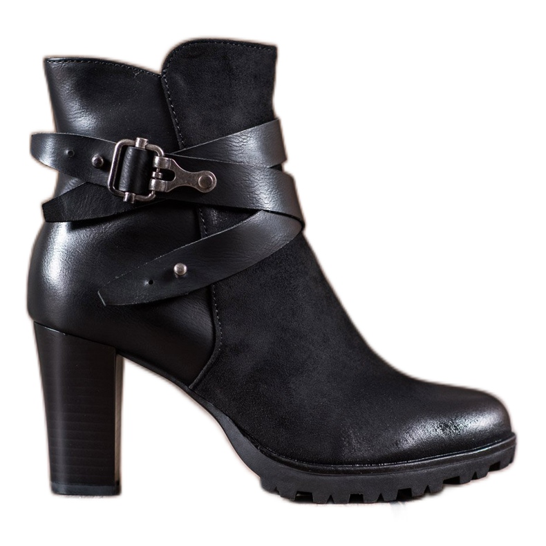 Super Mode Klassiset saappaat postissa musta