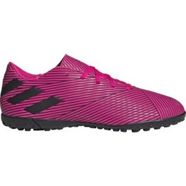 Adidas Nemeziz 19.4 Tf M F34523 jalkapallokengät vaaleanpunainen vaaleanpunainen