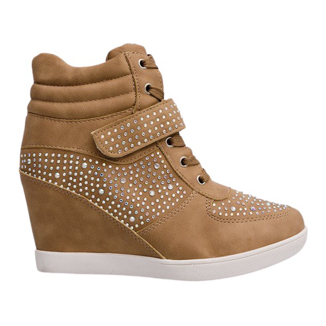 Tennarit Kengät Wedge Boots 3188 Khaki monivärinen vihreä