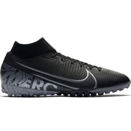 Nike Mercurial Superfly 7 Academy Tf M AT7978-001 jalkapallokengät musta musta