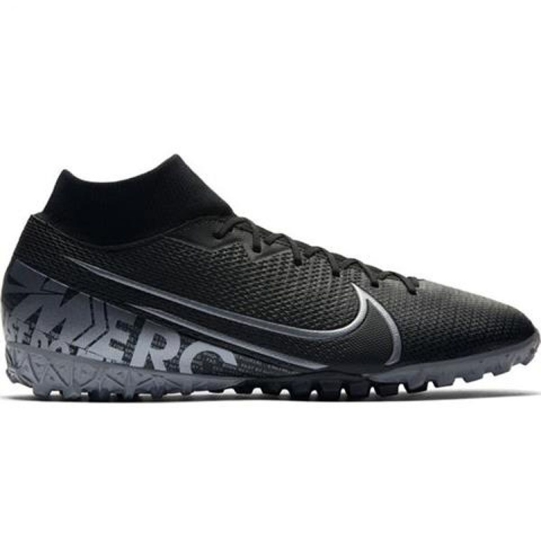 Nike Mercurial Superfly 7 Academy Tf M AT7978-001 jalkapallokengät musta musta