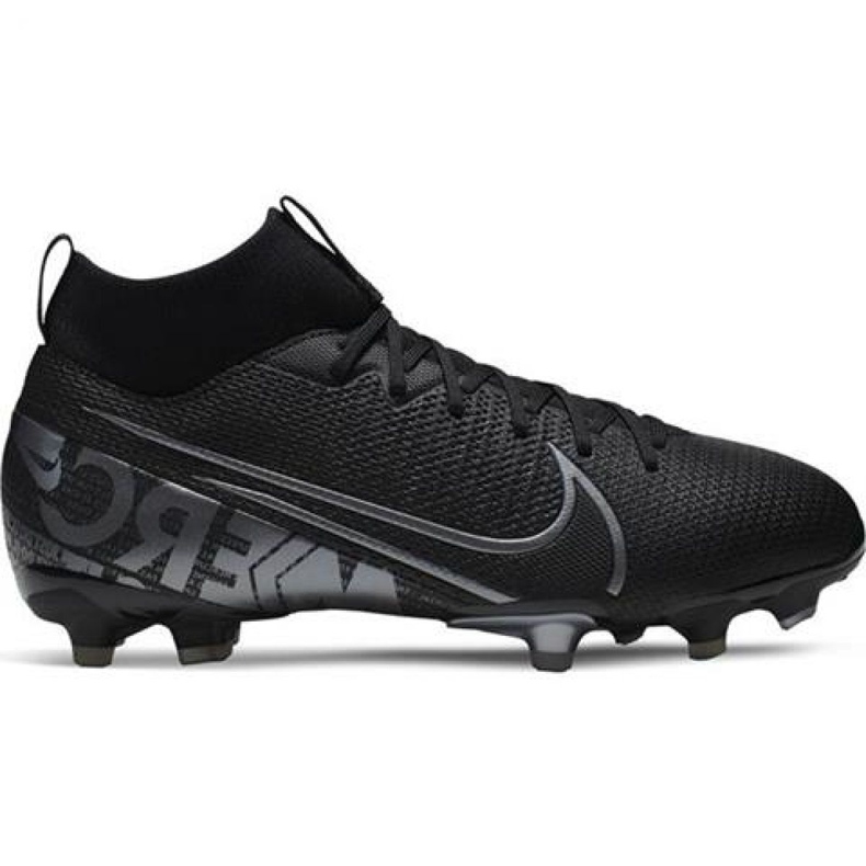 Nike Mercurial Superfly 7 Academy FG / MG Jr AT8120-001 jalkapallokengät musta musta