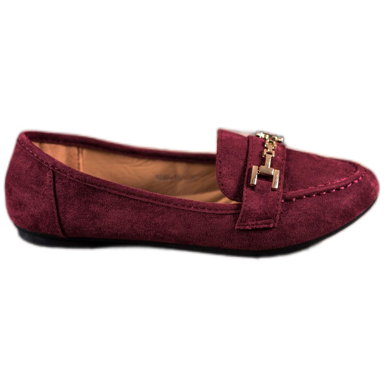 Abloom Suede Lords Ornamentilla punainen