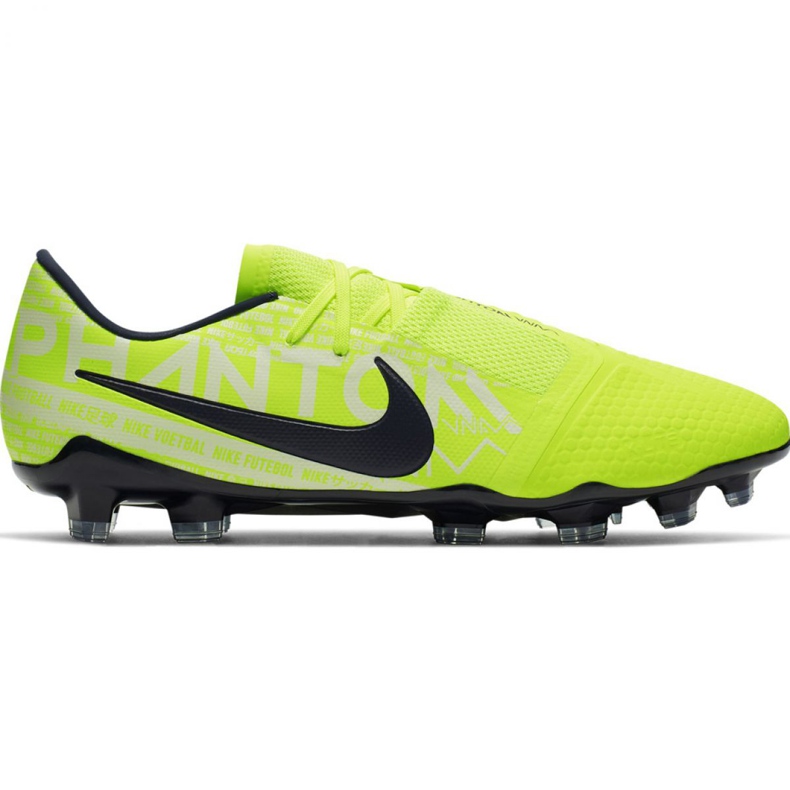 Nike Phantom Venom Pro Fg M AO8738-717 jalkapallokengät monivärinen keltainen