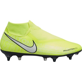 Nike Phantom Vsn Academy Df Sg Pro Ac M BQ8845-717 jalkapallokengät keltainen keltainen