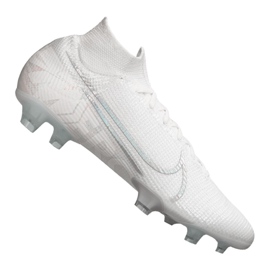 Nike Superfly 7 Elite Fg M AQ4174-100 jalkapallokengät valkoinen valkoinen