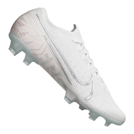Nike Vapor 13 Elite Fg M AQ4176-100 jalkapallokengät valkoinen valkoinen
