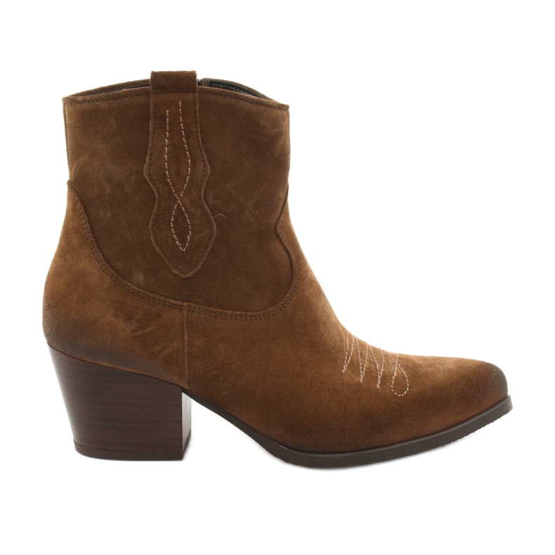 Gamis 3837 mokkanahkaiset saappaat ruskea