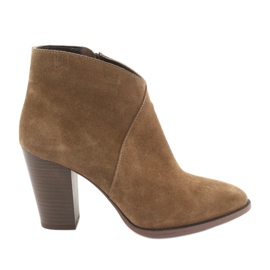 Badura Mokkanahkakengät postissa ruskea