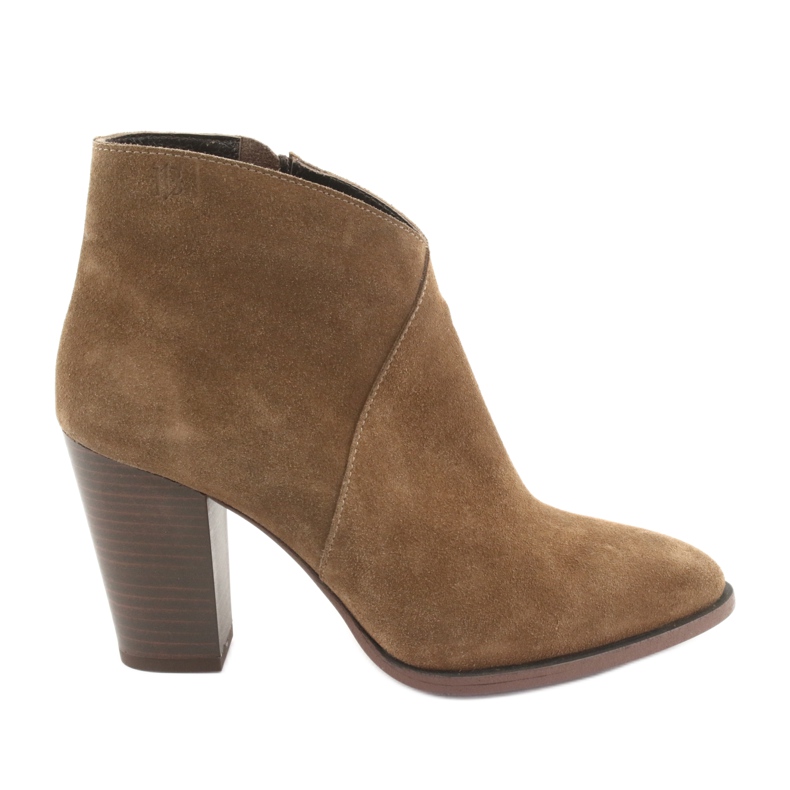 Badura Mokkanahkakengät postissa ruskea