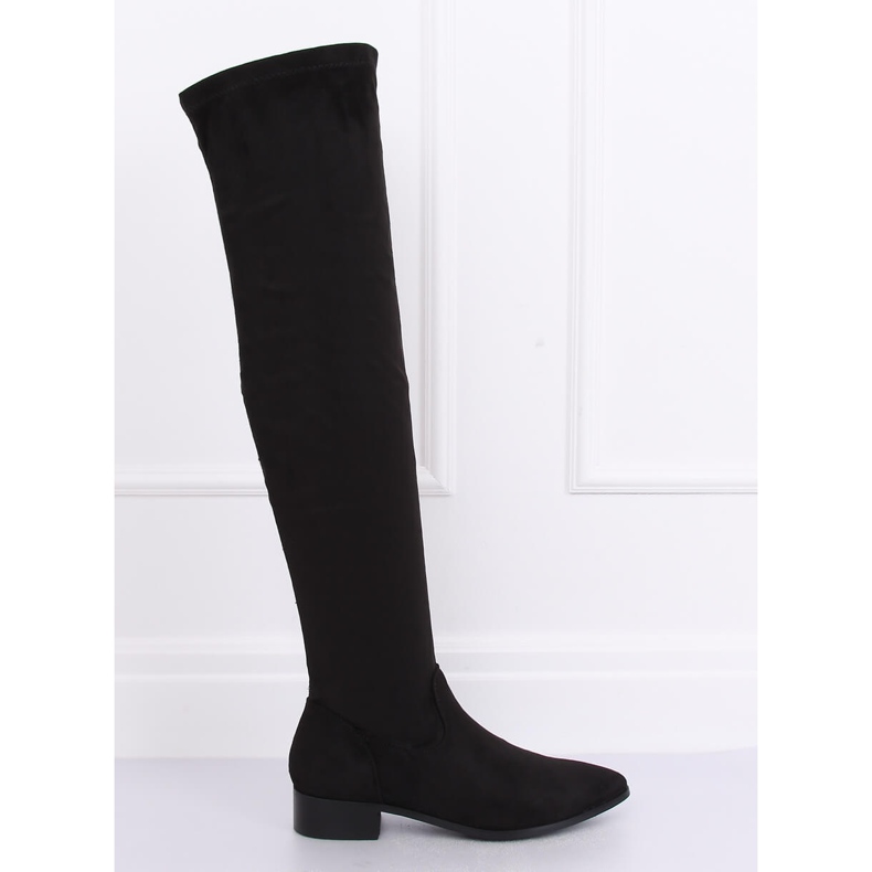 Musta reisikorkeat saappaat musta RB34P musta