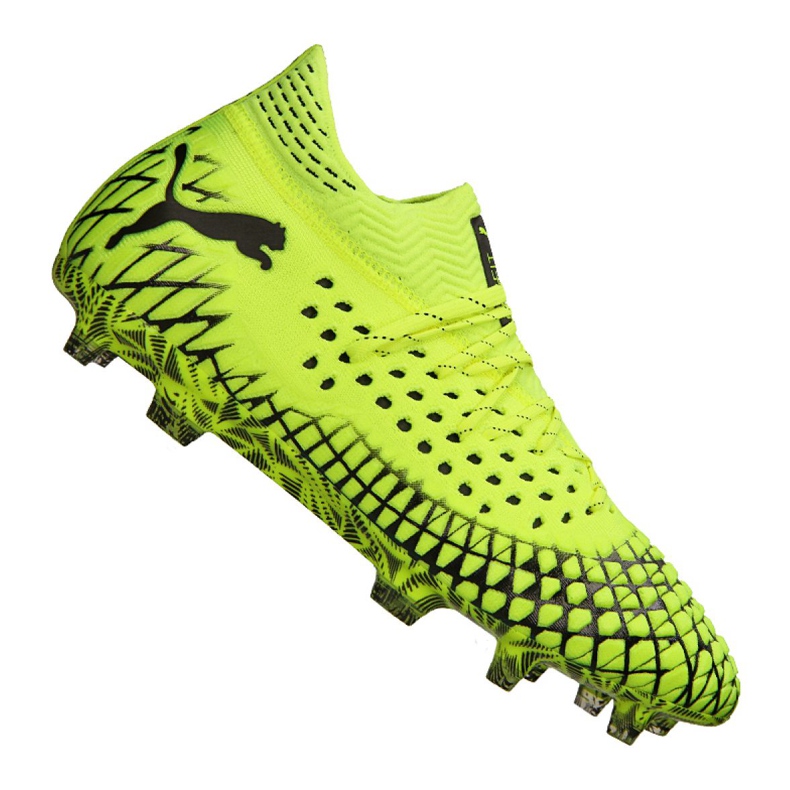 Puma Future 4.1 Netfit Fg / Ag M 105579-03 jalkapallokengät keltainen keltainen