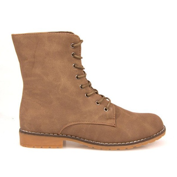 Lämmin saappaat Military Q99 Khaki monivärinen vihreä