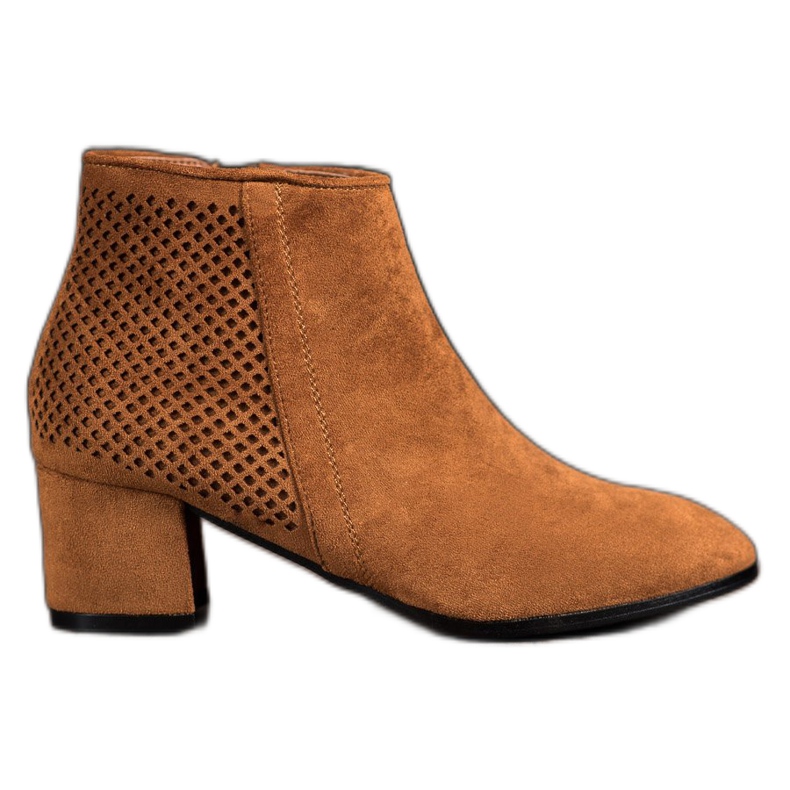 Filippo Suede korkokengät ruskea