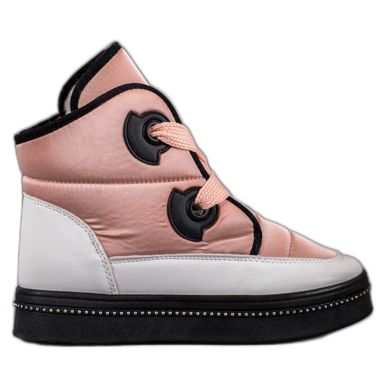 Weide Vaaleanpunaiset lumisaappaat vaaleanpunainen