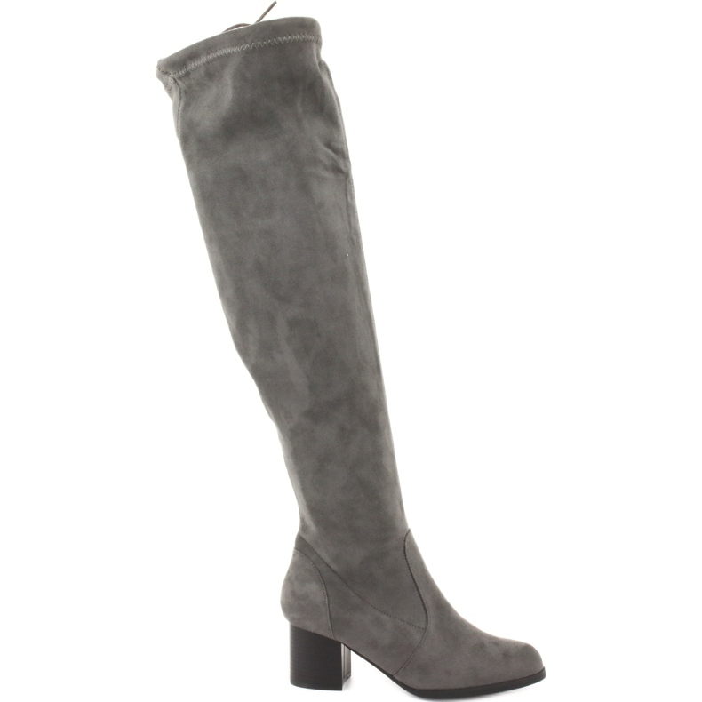 M.Daszyński Polvipohjaiset mokkanahkakengät harmaa