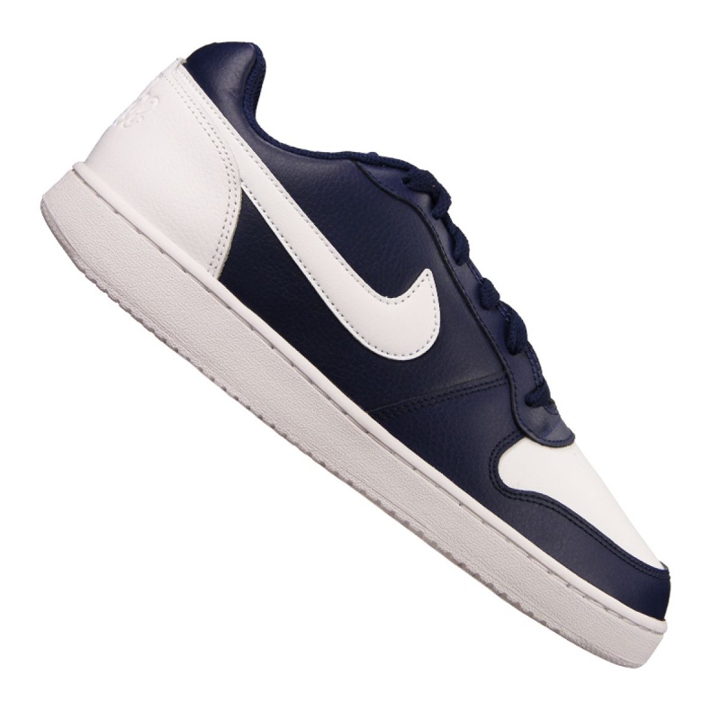 Nike Ebernon Low M AQ1775-401 kengät valkoinen laivastonsininen