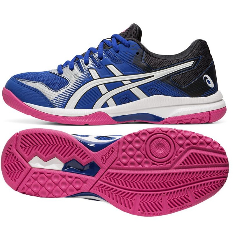 Asics Gel-Rocket 9 W 1072A034-400 lentopallokengät sininen