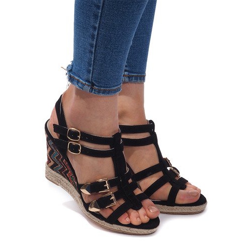 Wedge sandaalit 5H5671 Musta