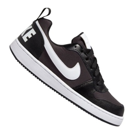 Nike Court Borough Low Pe (GS) Jr BQ7566-002 kengät musta musta