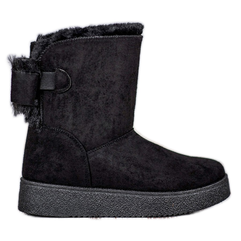 SHELOVET Mukluki jousella musta