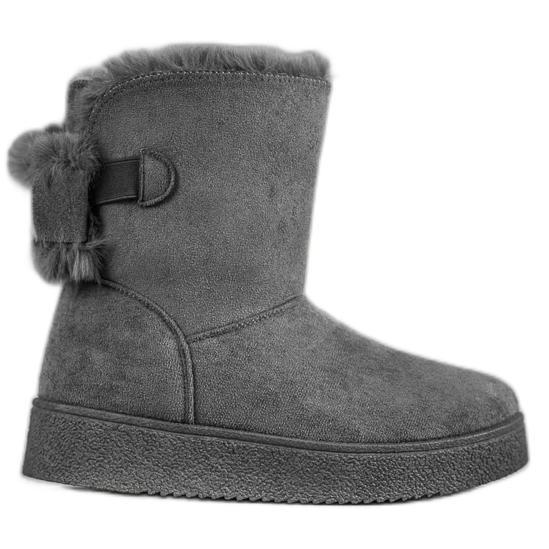 SHELOVET Mukluki jousella harmaa