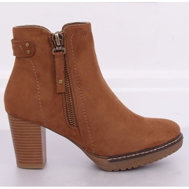 Beige mokkanahaiset nilkkurit 8B856 Khaki II laatu