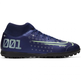 Nike Mercurial Superfly 7 Club Mds Tf M BQ5437-401 jalkapallokengät laivasto laivasto