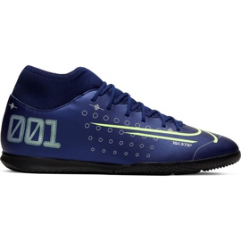 Nike Mercurial Superfly 7 Club Mds Ic Jr BQ5417-401 sisäkengät laivasto laivasto