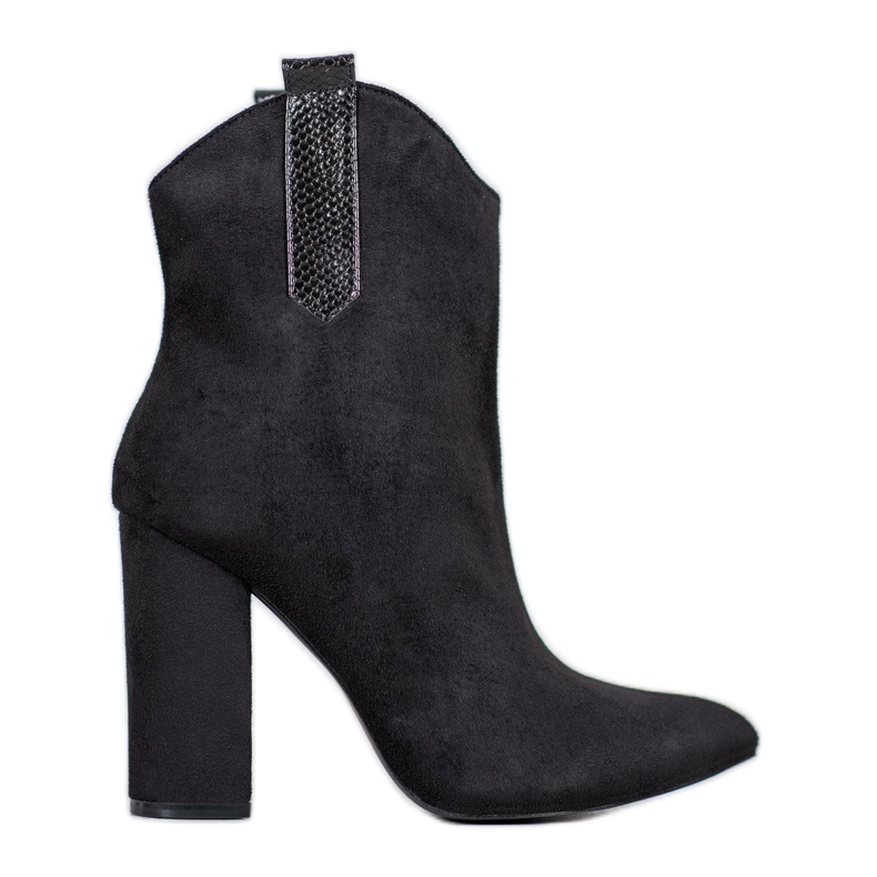 VICES mokkanahkaiset saappaat musta