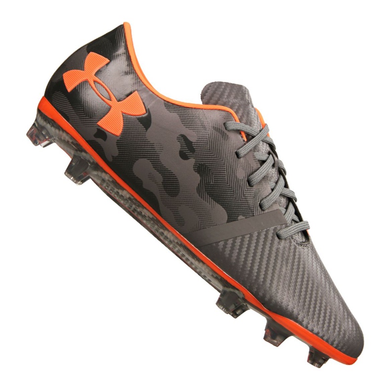 Under Armour Spotlight Fg M 3021747-101 jalkapallokengät harmaa harmaa