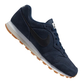 Nike Md Runner 2 Suede M AQ9211-401 kenkä tummansininen