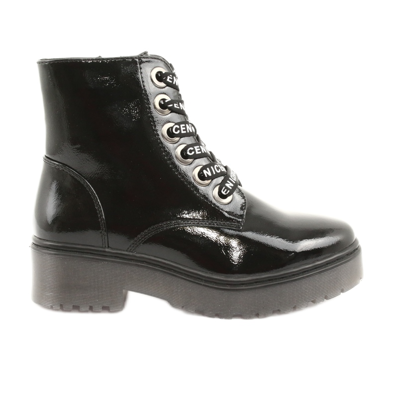 Nauhalliset saappaat Sergio Leone 726 nauhoitettu musta