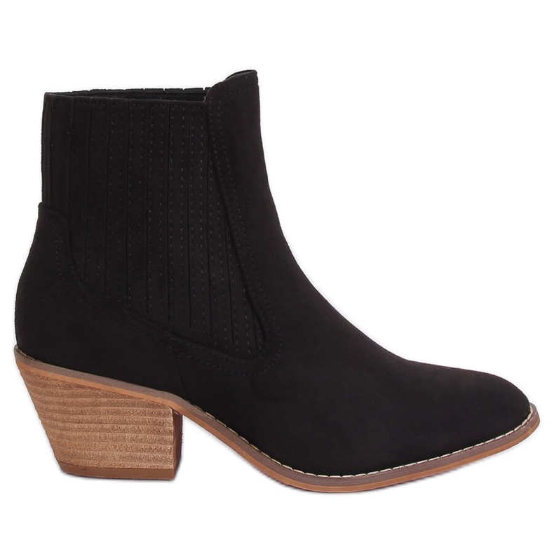 MW-8M8-1 Mustat cowboy-saappaat