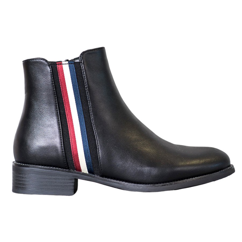 Filippo Saappaat koristeellisella vyöllä musta