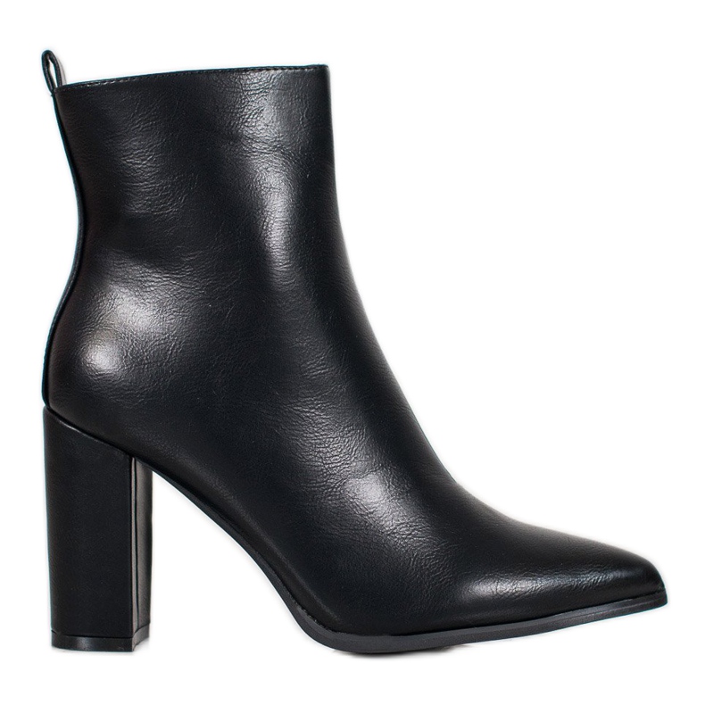 Seastar Eco-nahkaiset saappaat musta