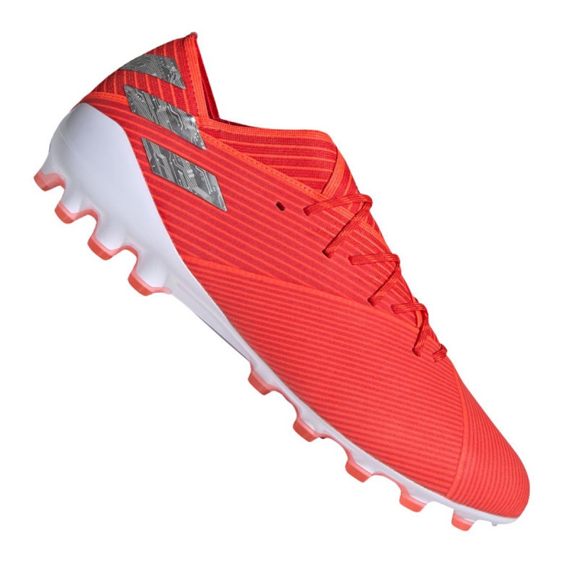 Adidas Nemeziz 19.1 Ag M EF8857 jalkapallokengät punainen punainen