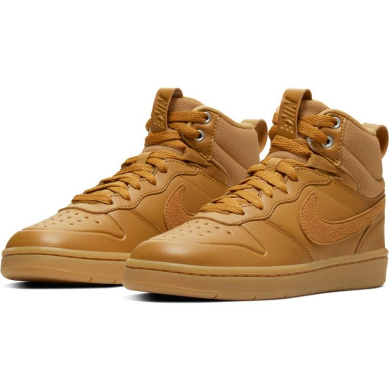 Nike Court Borough Mid 2 Boot Jr BQ5440-700 ruskea